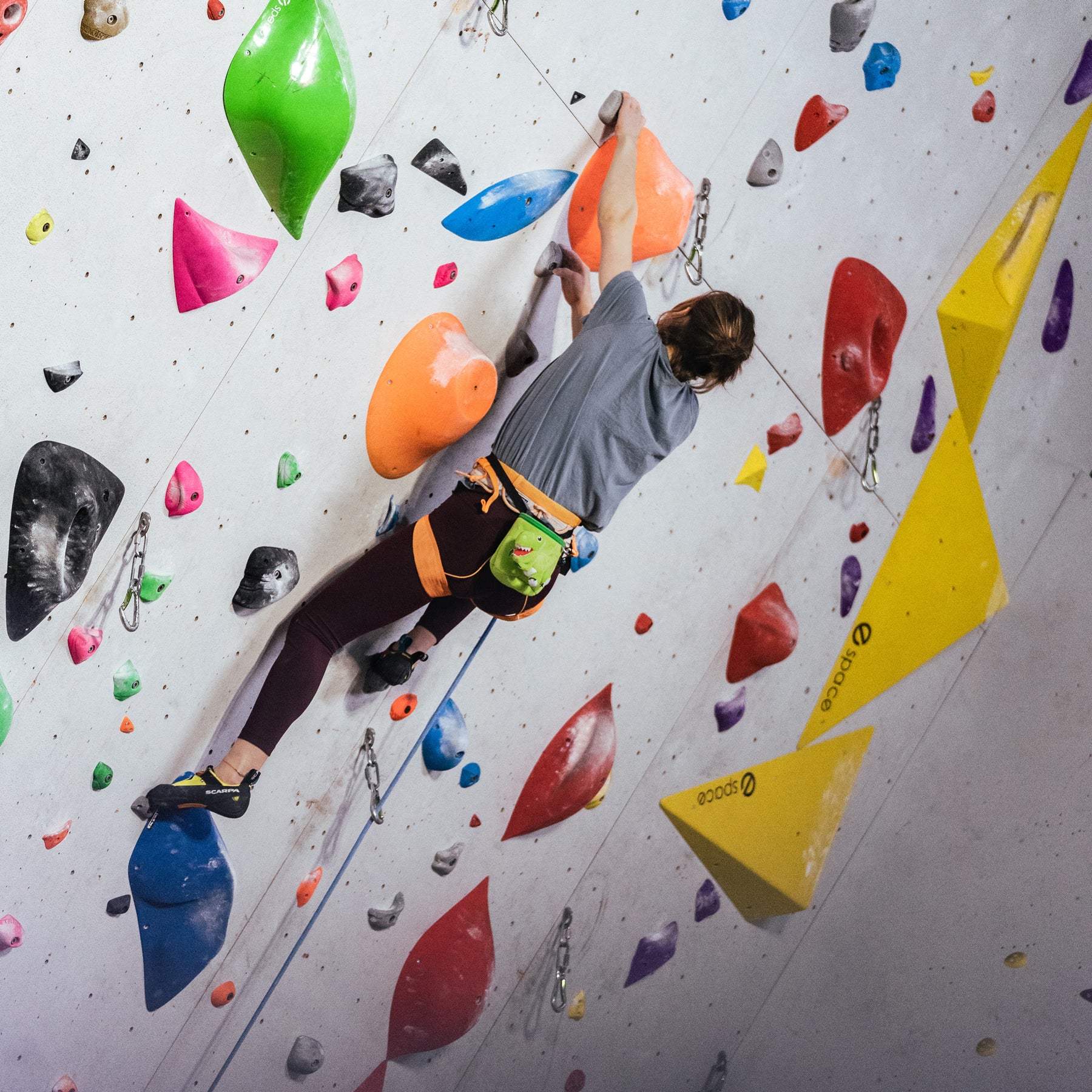 YY Vertical Climbing mug vert Vert - Cadeau idéal pour les grimpeurs/fans  d'escalade